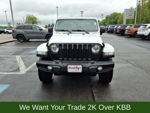 Bright White Clearcoat 2021 Jeep Gladiator Sport