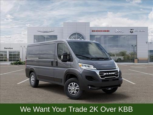 Ceramic Gray Clearcoat 2026 RAM ProMaster 1500 Low Roof