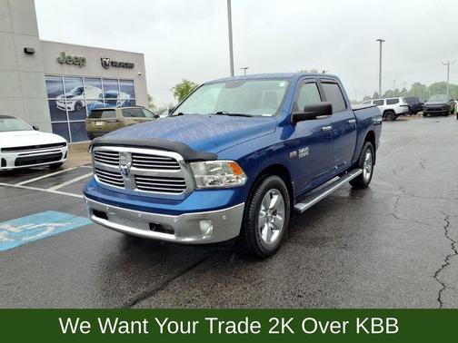 Blue Streak Pearlcoat 2017 RAM 1500 Big Horn