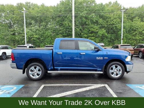 Blue Streak Pearlcoat 2017 RAM 1500 Big Horn