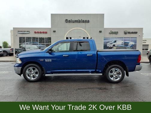 Blue Streak Pearlcoat 2017 RAM 1500 Big Horn