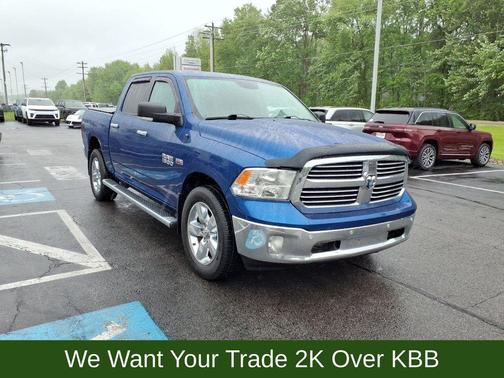 Blue Streak Pearlcoat 2017 RAM 1500 Big Horn