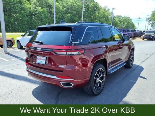 Velvet Red Pearlcoat 2025 Jeep Grand Cherokee Summit
