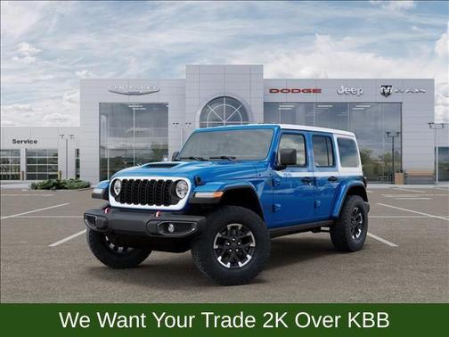 Hydro Blue Pearl 2026 Jeep Wrangler Rubicon