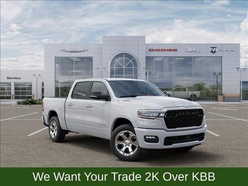 Bright White Clearcoat 2026 RAM 1500 Big Horn/Lone Star
