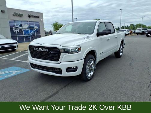 Bright White Clearcoat 2026 RAM 1500 Big Horn/Lone Star