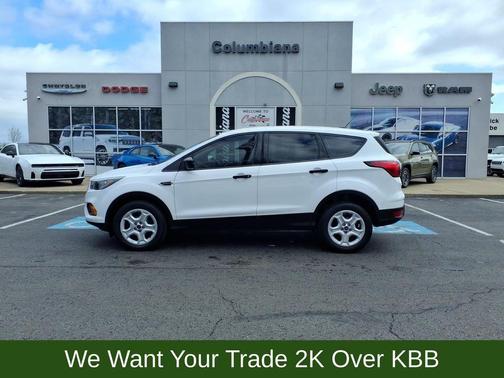 Oxford White 2019 Ford Escape S