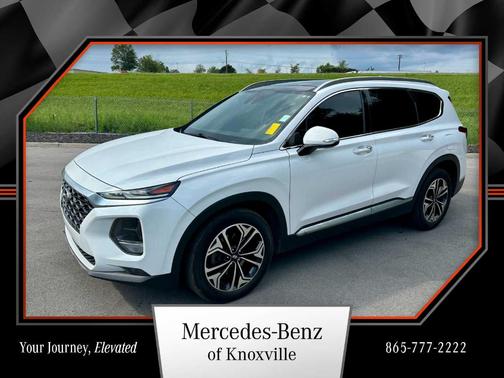 Quartz White 2020 Hyundai SANTA FE 2.0T SEL