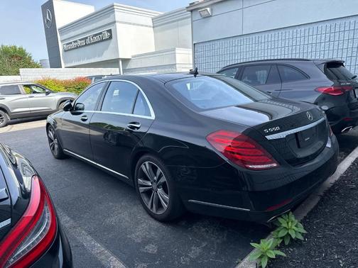 Black 2016 Mercedes-Benz S-Class S 550 4MATIC