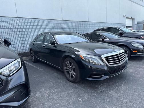 Black 2016 Mercedes-Benz S-Class S 550 4MATIC