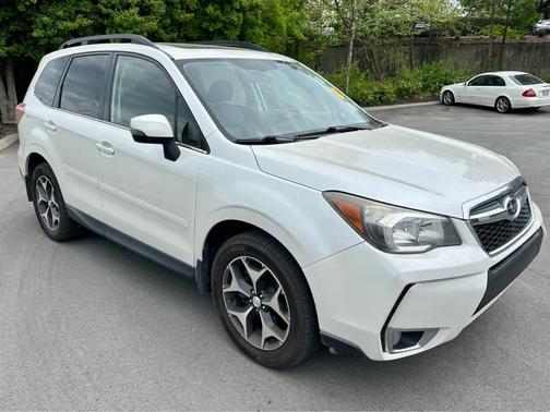 Satin White Pearl 2014 Subaru Forester 2.0XT Touring