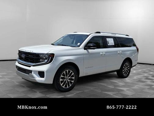 Oxford White 2025 Ford Expedition Max Platinum