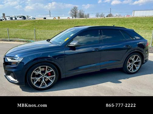 Waitomo Blue Metallic 2023 Audi SQ8 4.0T quattro Premium Plus