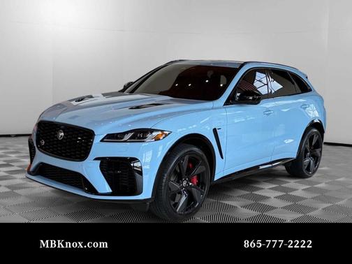 Chalk Blue 2026 Jaguar F-PACE SVR 575 Edition