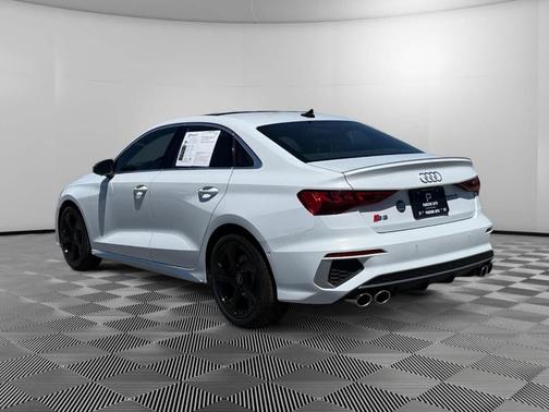 Glacier White Metallic 2024 Audi S3 2.0T quattro Premium