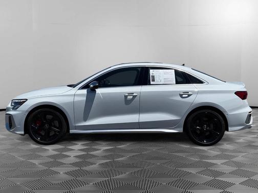 Glacier White Metallic 2024 Audi S3 2.0T quattro Premium