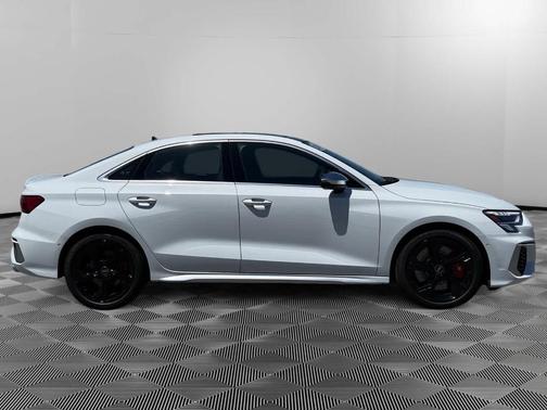 Glacier White Metallic 2024 Audi S3 2.0T quattro Premium