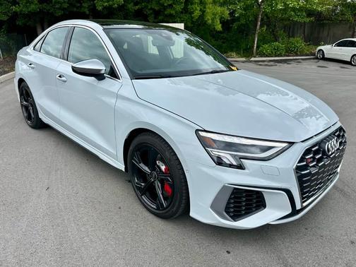Glacier White Metallic 2024 Audi S3 2.0T quattro Premium
