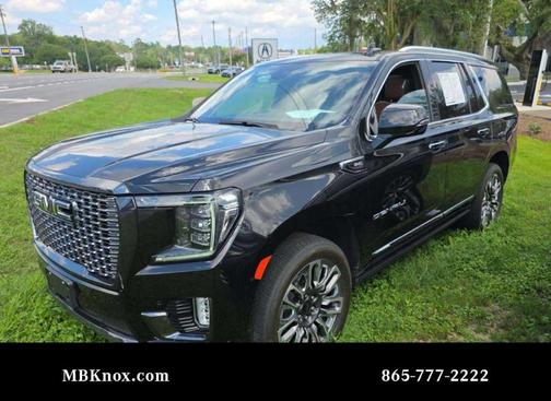 Onyx Black 2023 GMC Yukon Denali Ultimate