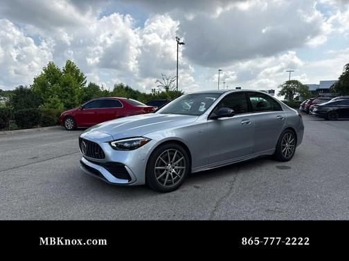 Cirrus Silver Metallic 2024 Mercedes-Benz AMG C 43 Base 4MATIC