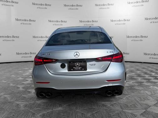 Cirrus Silver Metallic 2024 Mercedes-Benz AMG C 43 Base 4MATIC