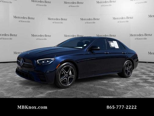 Nautical Blue Metallic 2023 Mercedes-Benz E-Class E 350 4MATIC