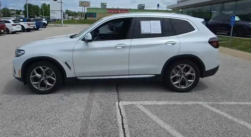 Mineral White Metallic 2023 BMW X3 xDrive30i