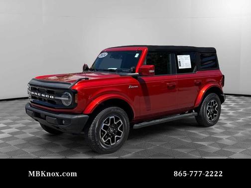 Hot Pepper Red Metallic Tinted Clearcoat 2024 Ford Bronco Outer Banks