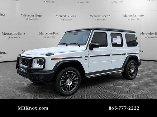 MANUFAKTUR Moonlight White Metallic 2022 Mercedes-Benz G-Class G 550 4MATIC