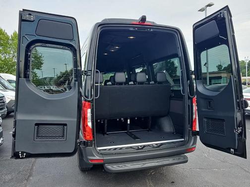 Jet Black 2025 Mercedes-Benz Sprinter 2500 144 WB Standard Roof Passenger