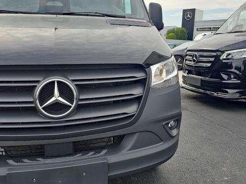 Jet Black 2025 Mercedes-Benz Sprinter 2500 144 WB Standard Roof Passenger