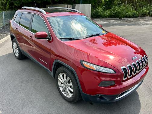 Deep Cherry Red Crystal Pearlcoat 2016 Jeep Cherokee Limited