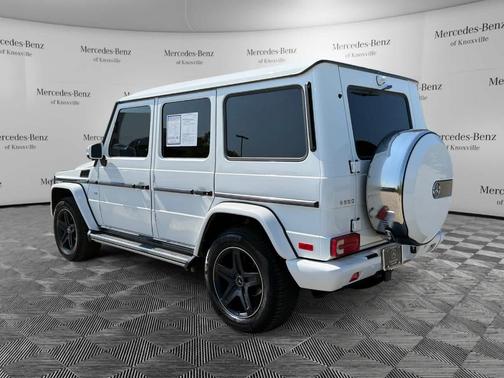 Polar White 2017 Mercedes-Benz G-Class G 550