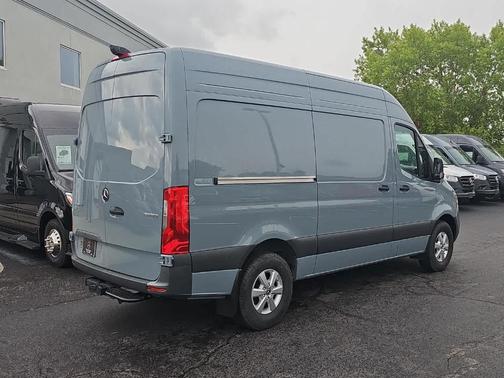 Blue Gray 2025 Mercedes-Benz Sprinter 2500