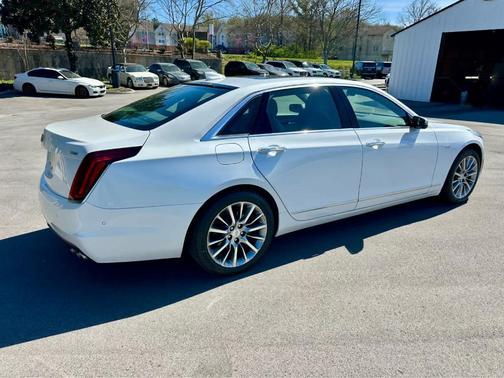 Crystal White Tri-Coat 2018 Cadillac CT6 3.6L Luxury