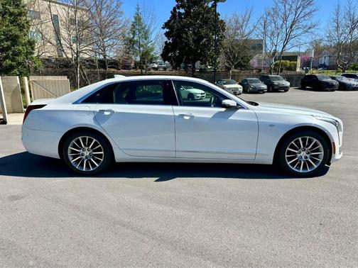 Crystal White Tri-Coat 2018 Cadillac CT6 3.6L Luxury