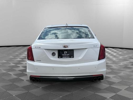 Crystal White Tri-Coat 2018 Cadillac CT6 3.6L Luxury