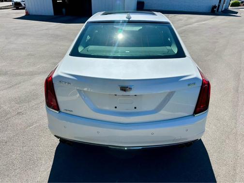 Crystal White Tri-Coat 2018 Cadillac CT6 3.6L Luxury