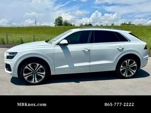 Glacier White Metallic 2019 Audi Q8 Prestige