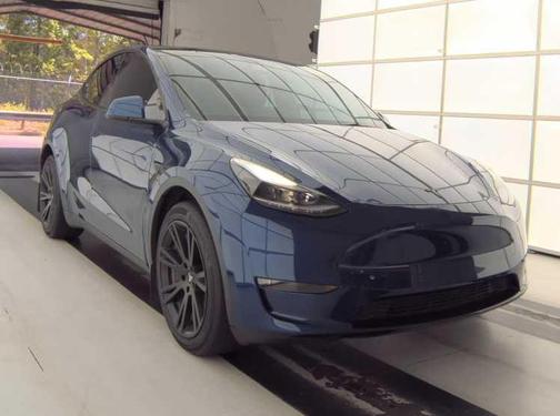 Deep Blue Metallic 2023 Tesla Model Y Long Range