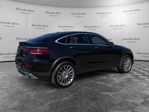 Obsidian Black Metallic 2020 Mercedes-Benz GLC 300 4MATIC Coupe
