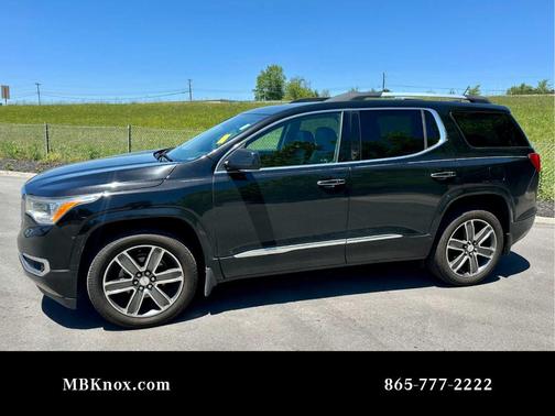 Ebony Twilight Metallic 2017 GMC Acadia Denali