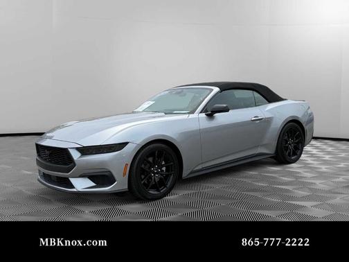 Iconic Silver 2025 Ford Mustang EcoBoost Premium