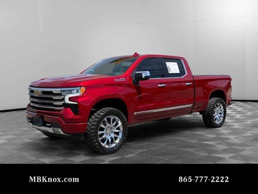 Cherry Red Tintcoat 2022 Chevrolet Silverado 1500 High Country
