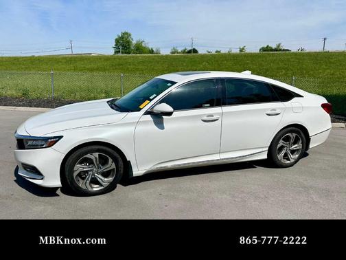 Platinum White Pearl 2019 Honda Accord EX-L