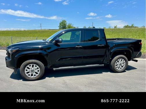 Black 2025 Toyota Tacoma SR