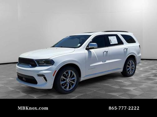 Vice White 2021 Dodge Durango Citadel