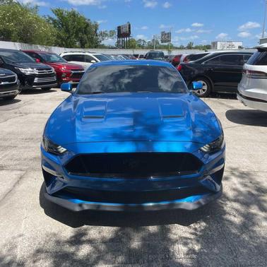 Velocity Blue 2021 Ford Mustang GT Premium