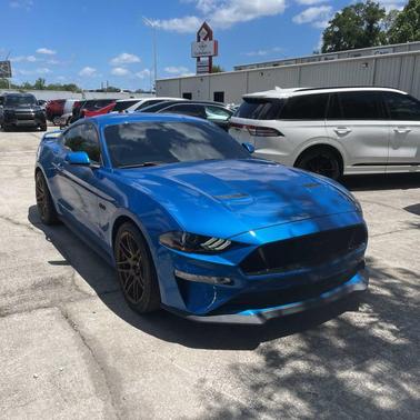 Velocity Blue 2021 Ford Mustang GT Premium