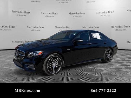 Black 2018 Mercedes-Benz AMG E 43 Base 4MATIC